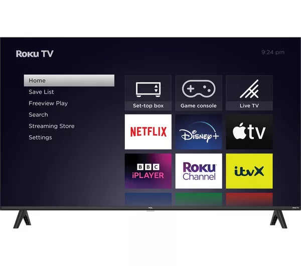Refurbished TCL RS550K 40" LED Full HD HDR Smart Roku TV - 40RS550K