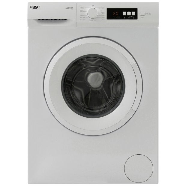 Refurbished Bush WMT0712EW 7kg 1200 Spin Washing Machine - White