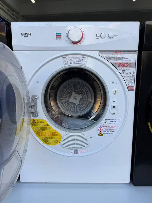 Bush TD3CNBW 3 kg Vented Tumble Dryer - New Grade A