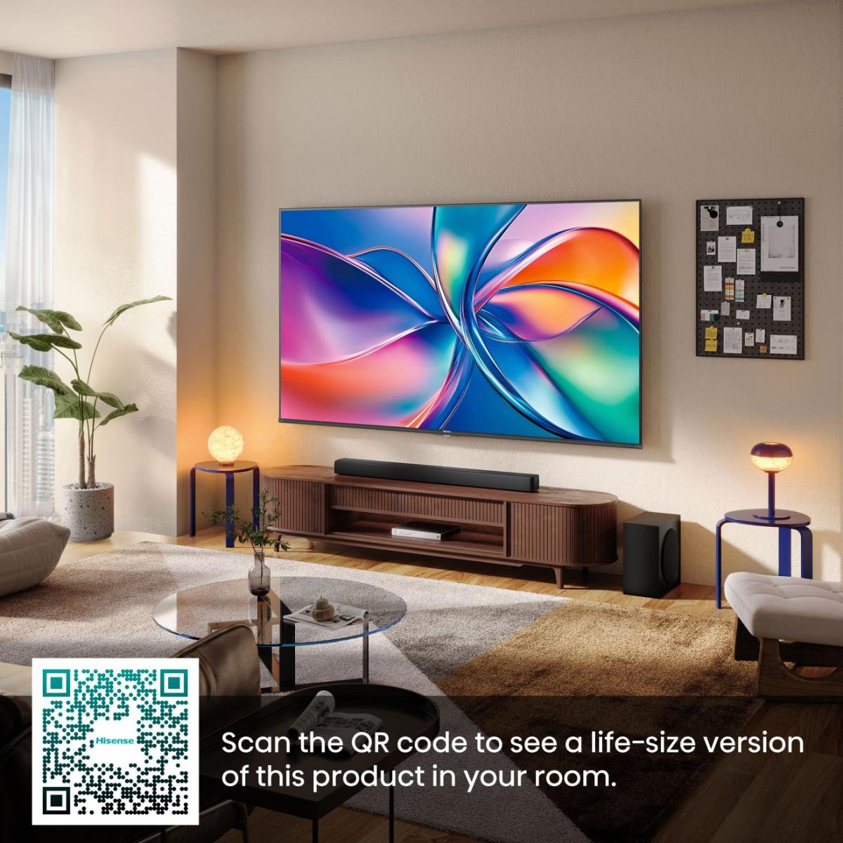 Hisense 50E7QTUK 50" 4K QLED Smart TV - Brand New Boxed