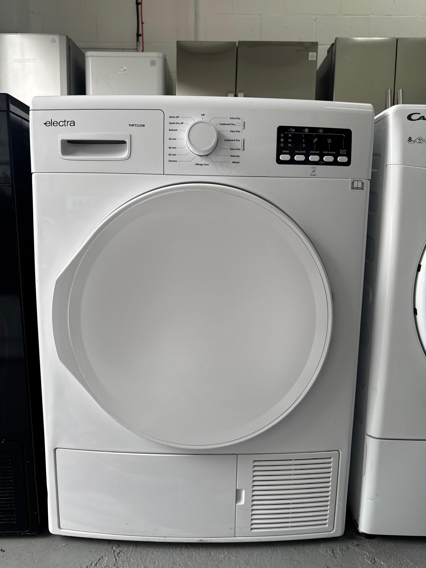 Refurbished Electra 7kg Heat Pump Tumble Dryer – White | THP7112W