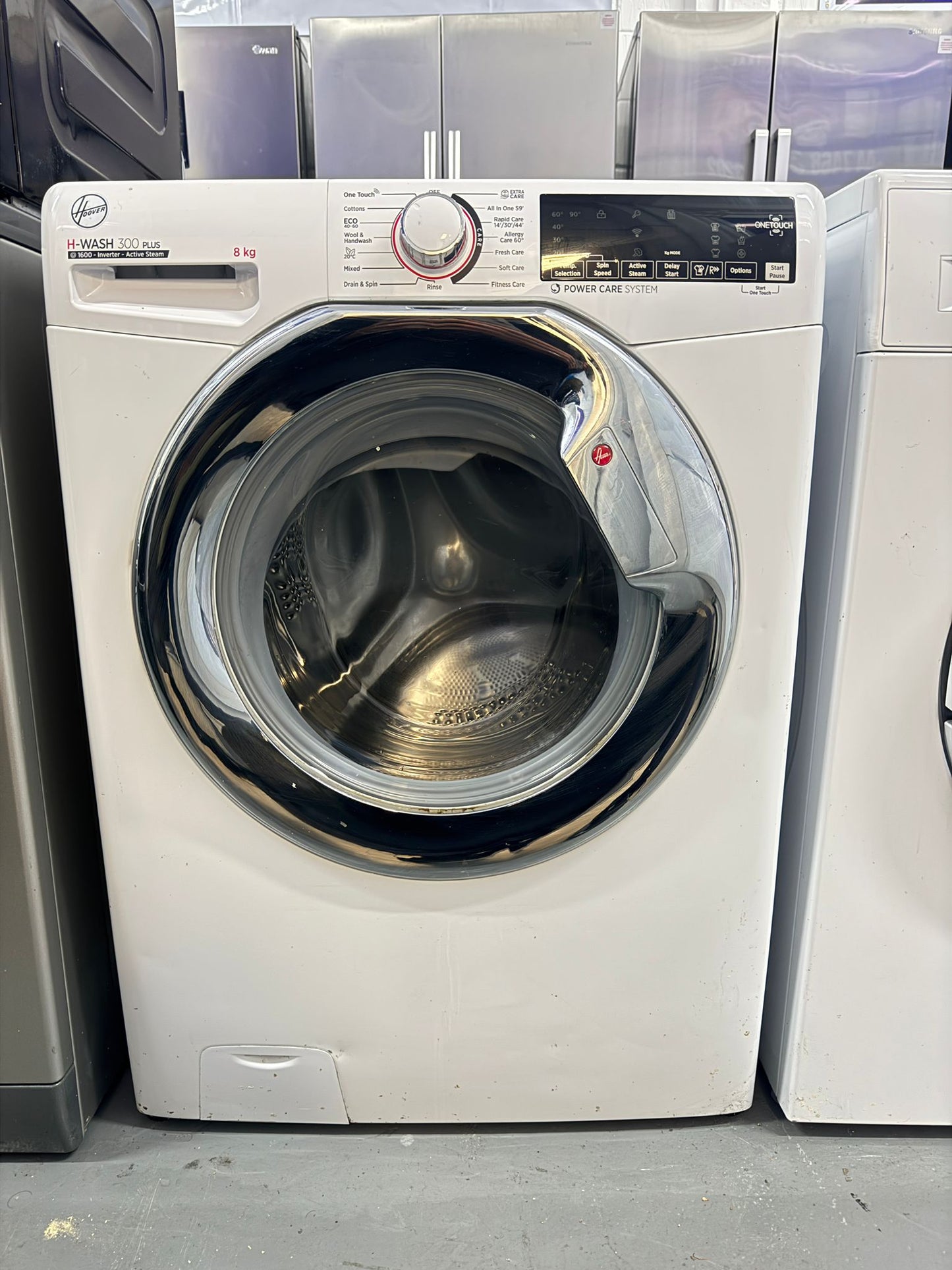 Refurbished Hoover 8kg 1600rpm Washing Machine – White | H3W S68TAMCE
