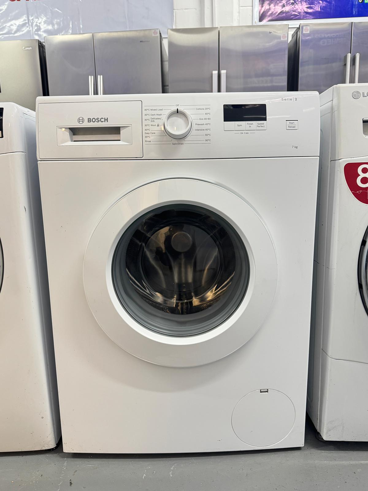 Refurbished Bosch 7kg 1200rpm Washing Machine – White | WAJ24006GB