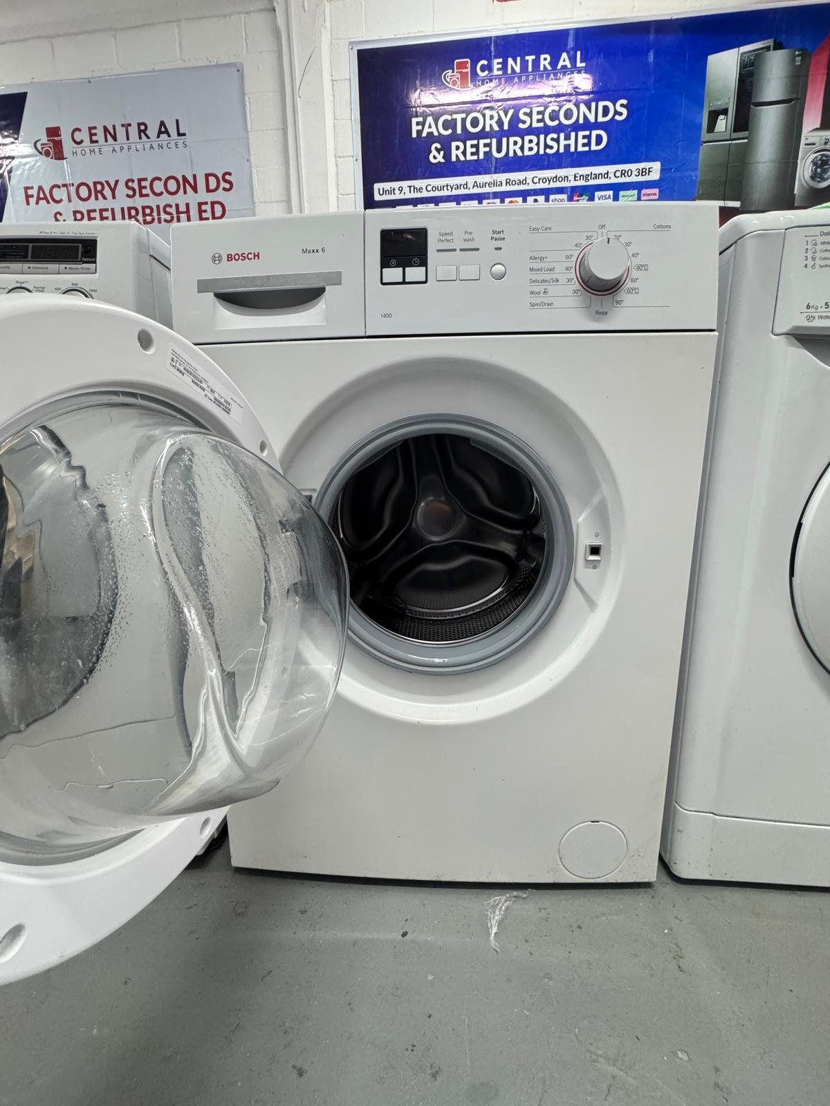 Refurbished Bosch 6kg 1400rpm Washing Machine – White | WAB28162GB