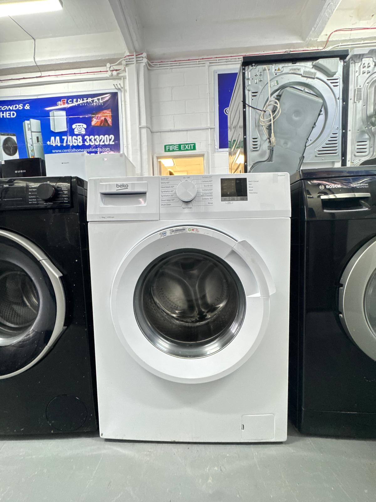Refurbished Beko 8kg 1200rpm Washing Machine – White | WTL 82051W