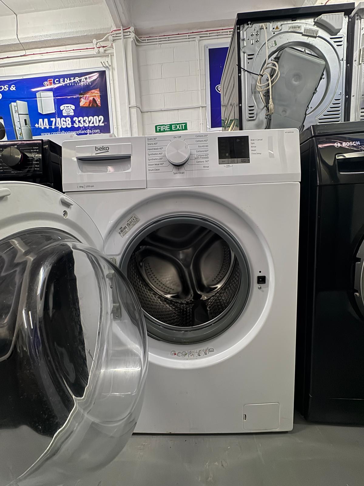 Refurbished Beko 8kg 1200rpm Washing Machine – White | WTL 82051W