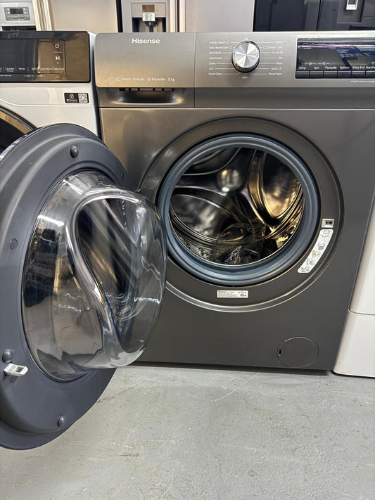 Hisense 8 kg Washing Machine - Grade A - WFQA8014EVJMT