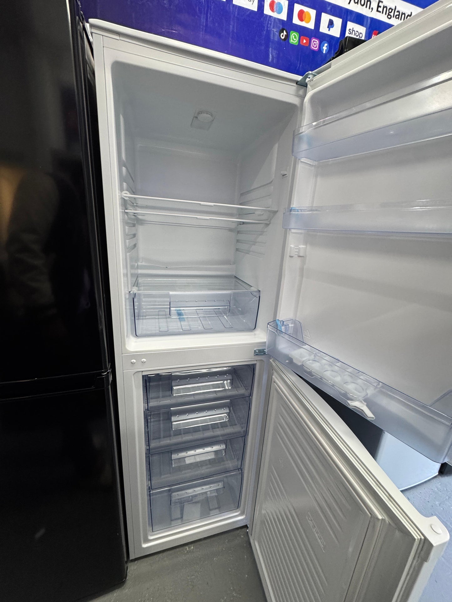 Swan 50/50 Fridge Freezer - New Grade A - SR8161W