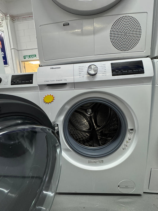 Hisense WFQA1214EVJM 12 kg Washing Machine – Refurbished Grade A