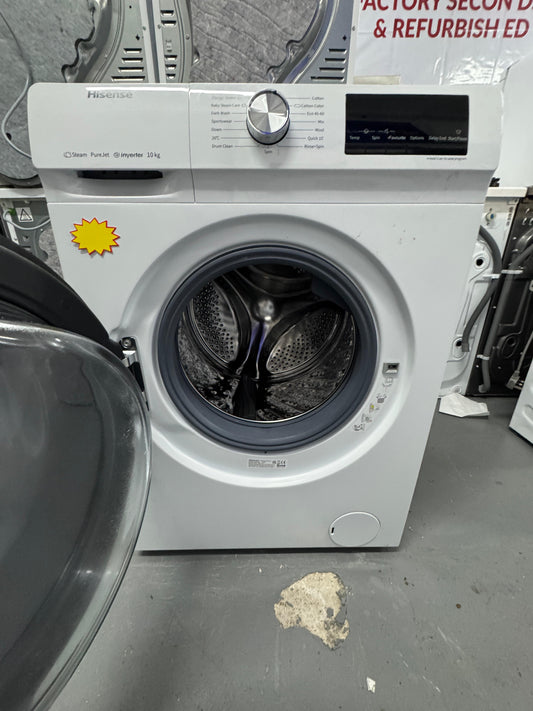 Refurbished Hisense 10 kg Washing Machine β WFQA1014EVJM