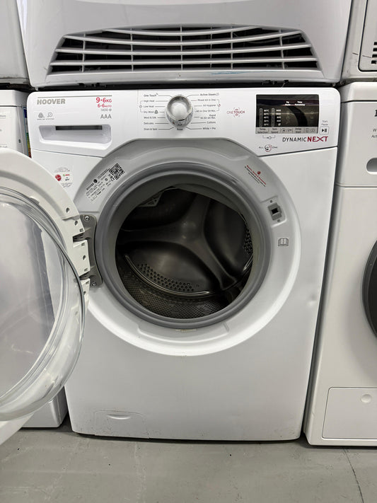 Refurbished Hoover WDXOC496A-80 9kg Wash / 6kg Dry Washer Dryer