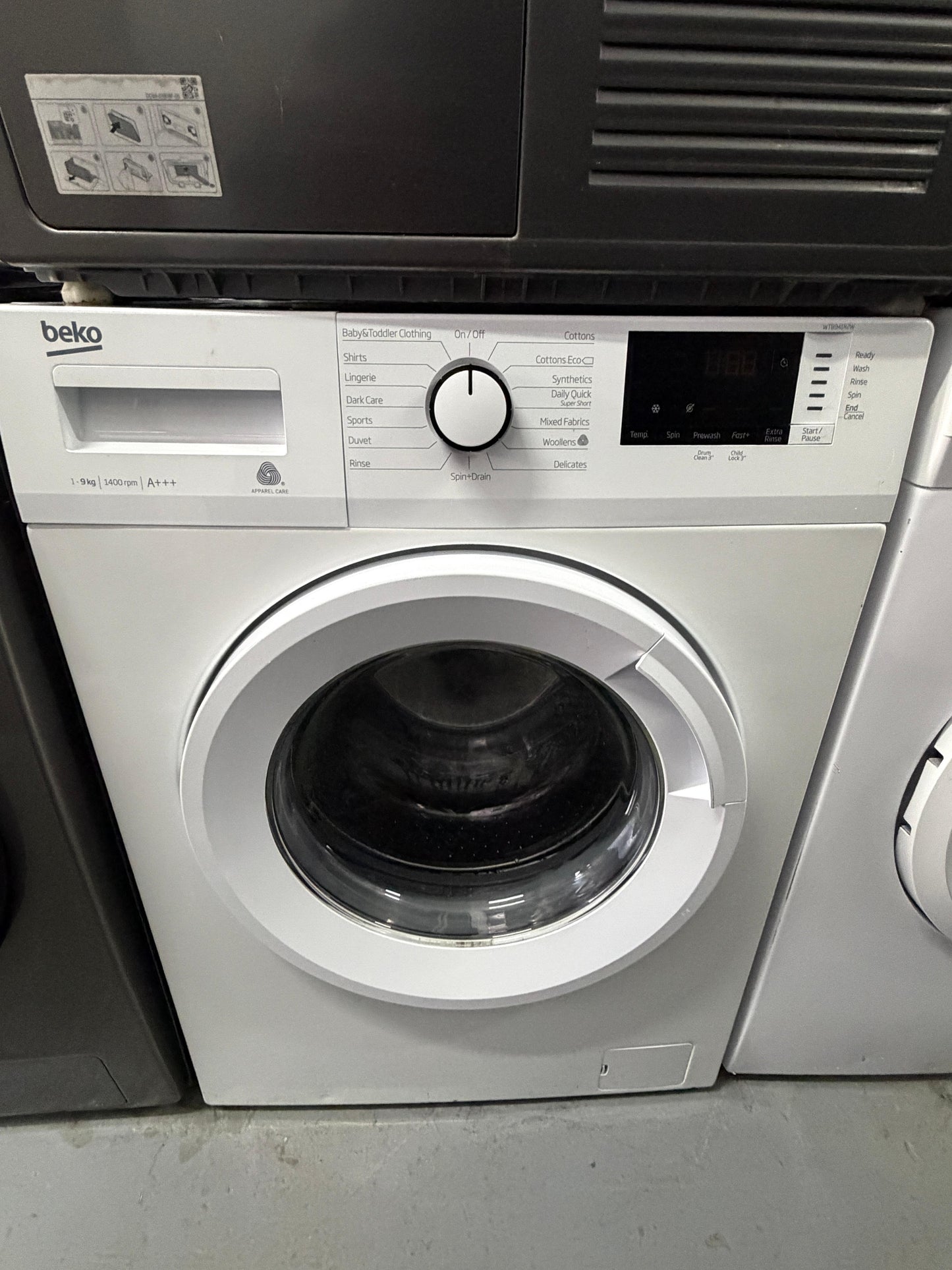 Refurbished Beko WTB941R2W 9kg Washing Machine