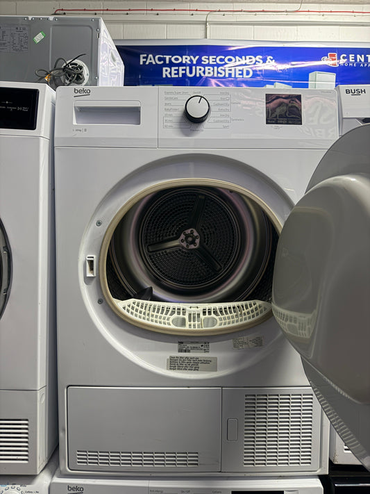 Refurbished Beko DTBC10001W 10kg Condenser Tumble Dryer – White