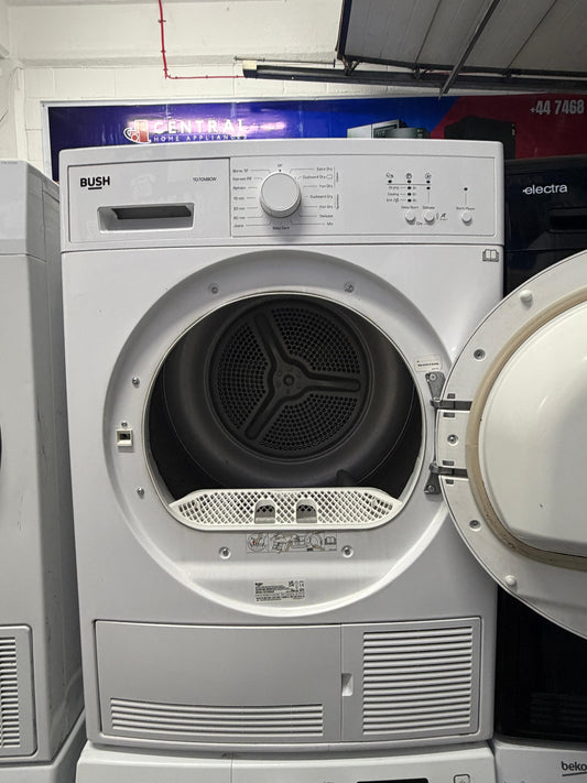 Refurbished Bush TD7CNBCW 7 kg Condenser Tumble Dryer – White