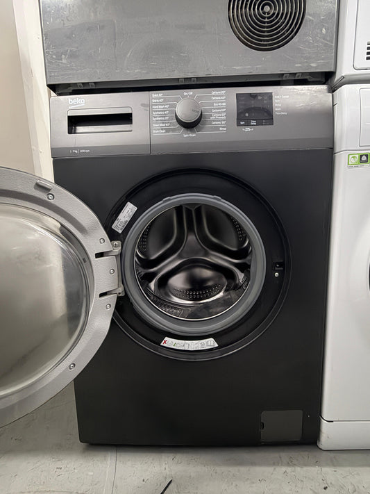 Refurbished Beko WTK74011A 7 kg 1400 rpm Washing Machine β Black