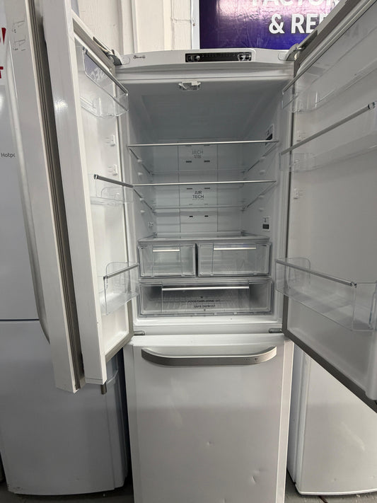 Refurbished Hotpoint FFU3D1W 3-Door Fridge Freezer - 436L Capacity, Total No Frost - White