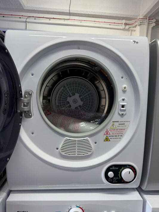 Willow WTD25W Tumble Dryer – 2.5kg, Vented, White - Unused Grade A