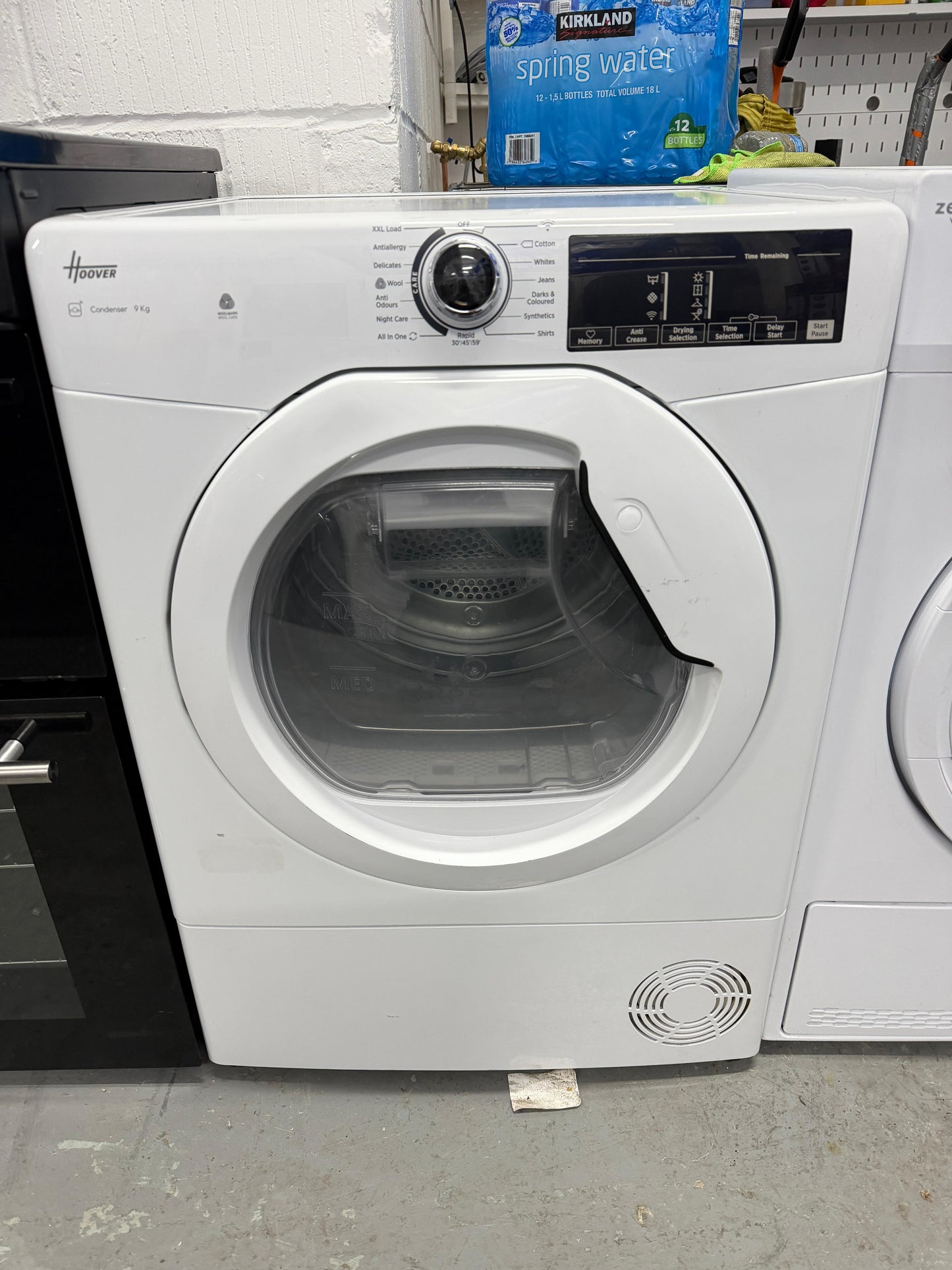 Refurbished Hoover HRE C9TBE-80 9kg Condenser Tumble Dryer - White