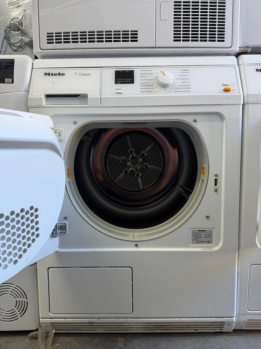 Refurbished Miele TDA150C 7kg Condenser Tumble Dryer - White