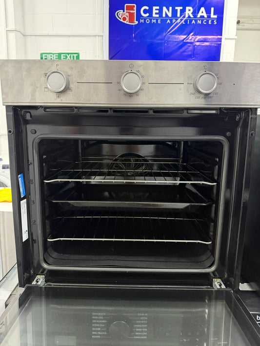 Refurbished Beko BBIF16100X Built-In Single Electric Oven - Stainless Steel