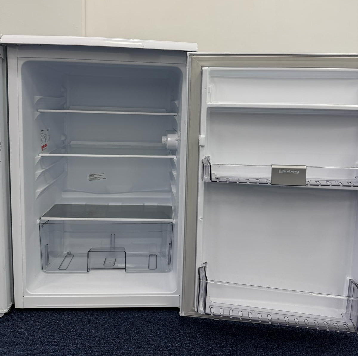 Blomberg SSM1554P 128 Litre Under Counter Larder Fridge - White - Unused Grade A