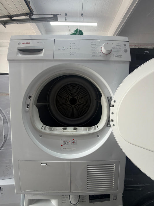 Refurbished Bosch WTE84106GB 7kg Condenser Tumble Dryer - White