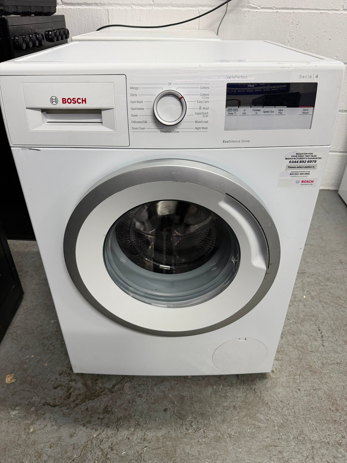 Refurbished Bosch WAN24100GB Series 4 7kg 1200rpm Washing Machine - White