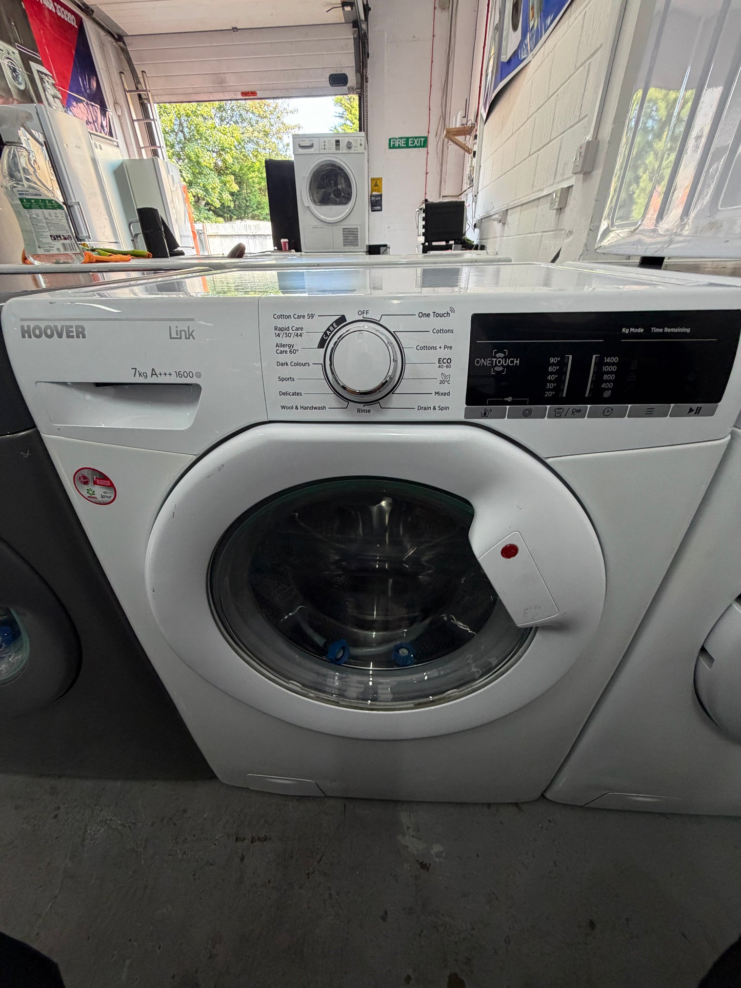 Refurbished Hoover H3W410TE 10Kg 1400RPM Washing Machine – White