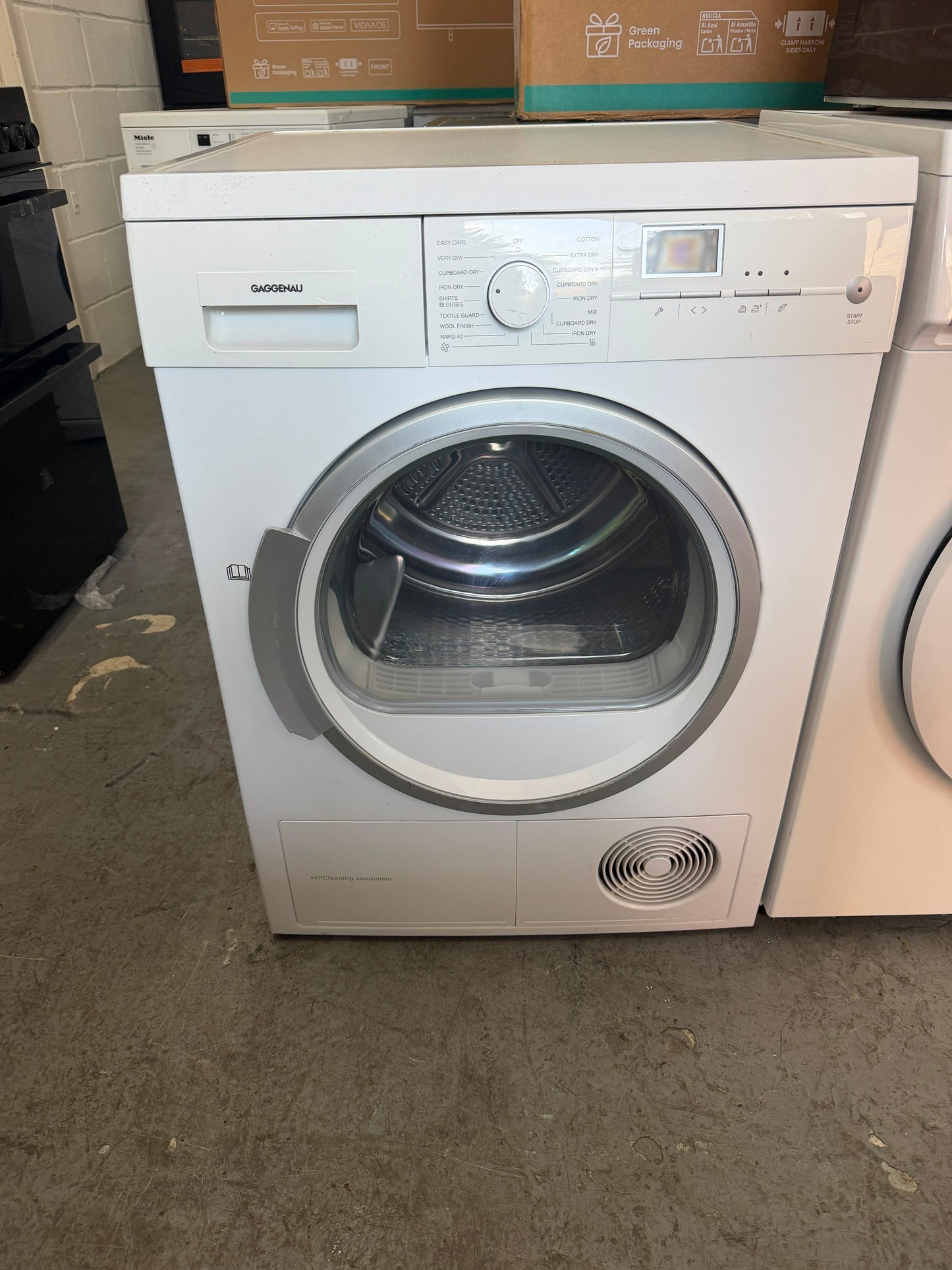 Refurbished Gaggenau WD260100/16 6kg Condenser Tumble Dryer - White
