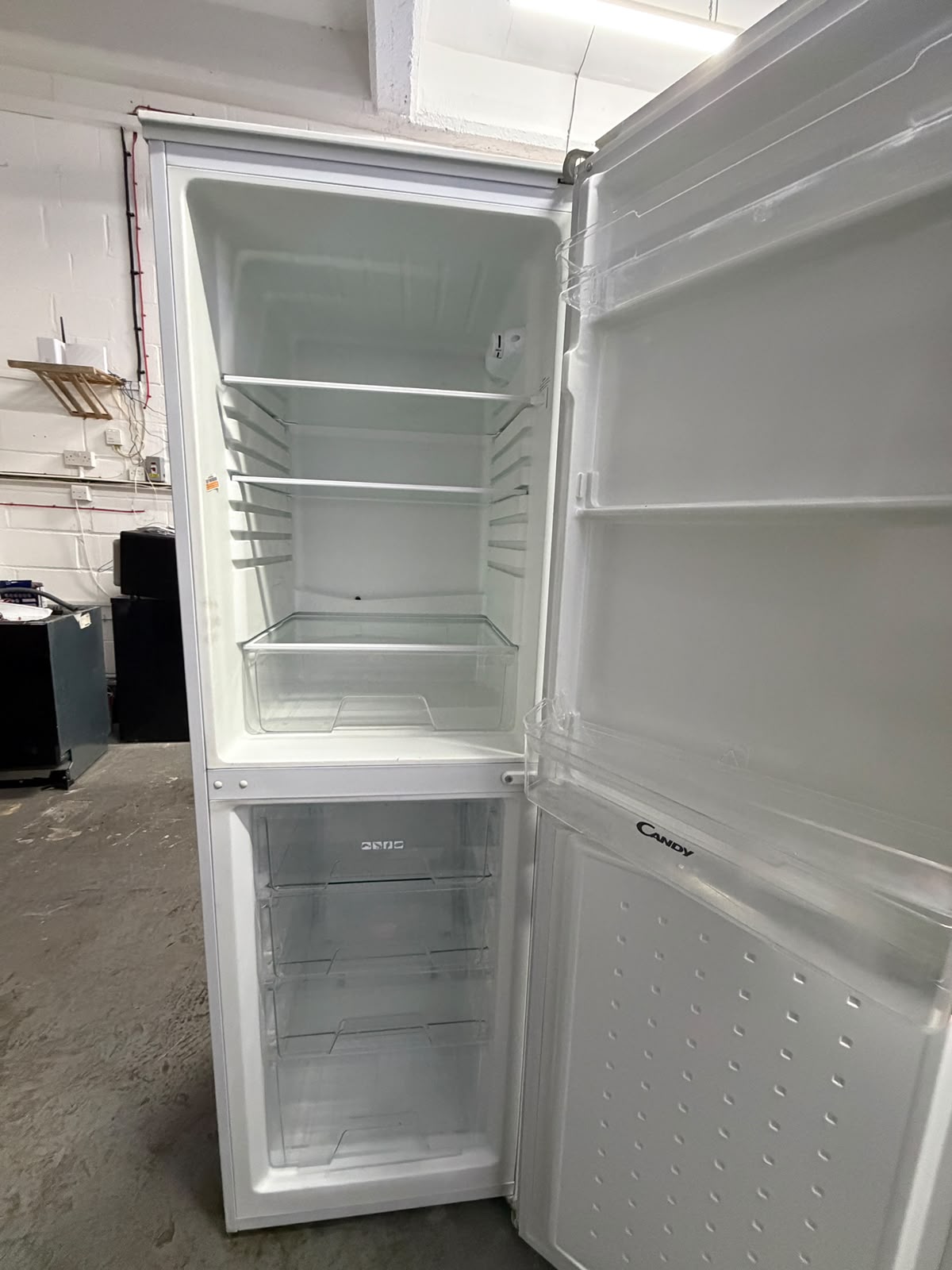Refurbished Candy CFC1745WE 246L 50/50 Fridge Freezer – White