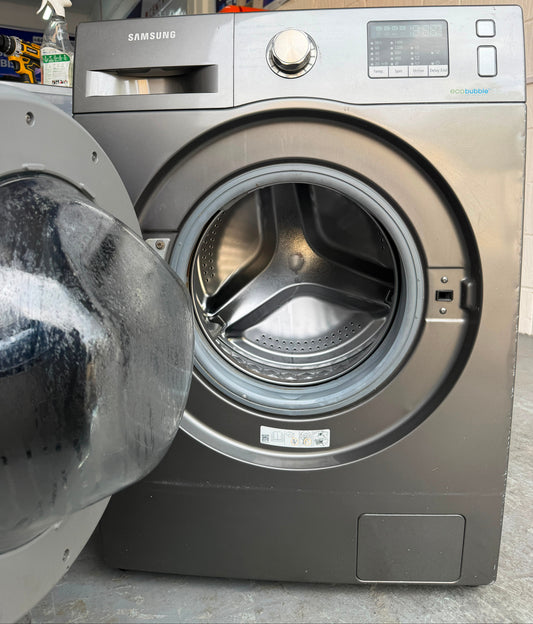 Refurbished Samsung WF80F5E2W4X 8Kg 1400RPM Washing Machine – Graphite
