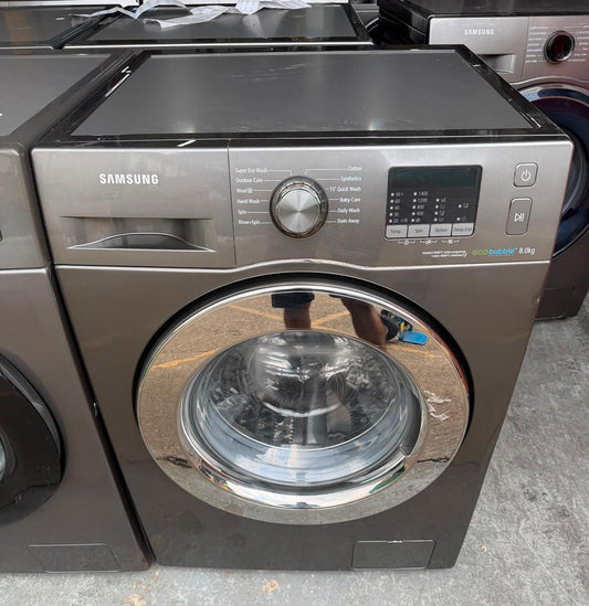 Refurbished Samsung WF80F5E2W4X 8Kg 1400RPM Washing Machine – Graphite