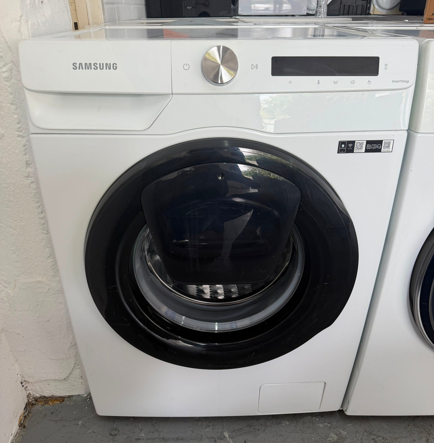 Refurbished Samsung WW80T554DAW 8Kg 1400RPM Washing Machine – White