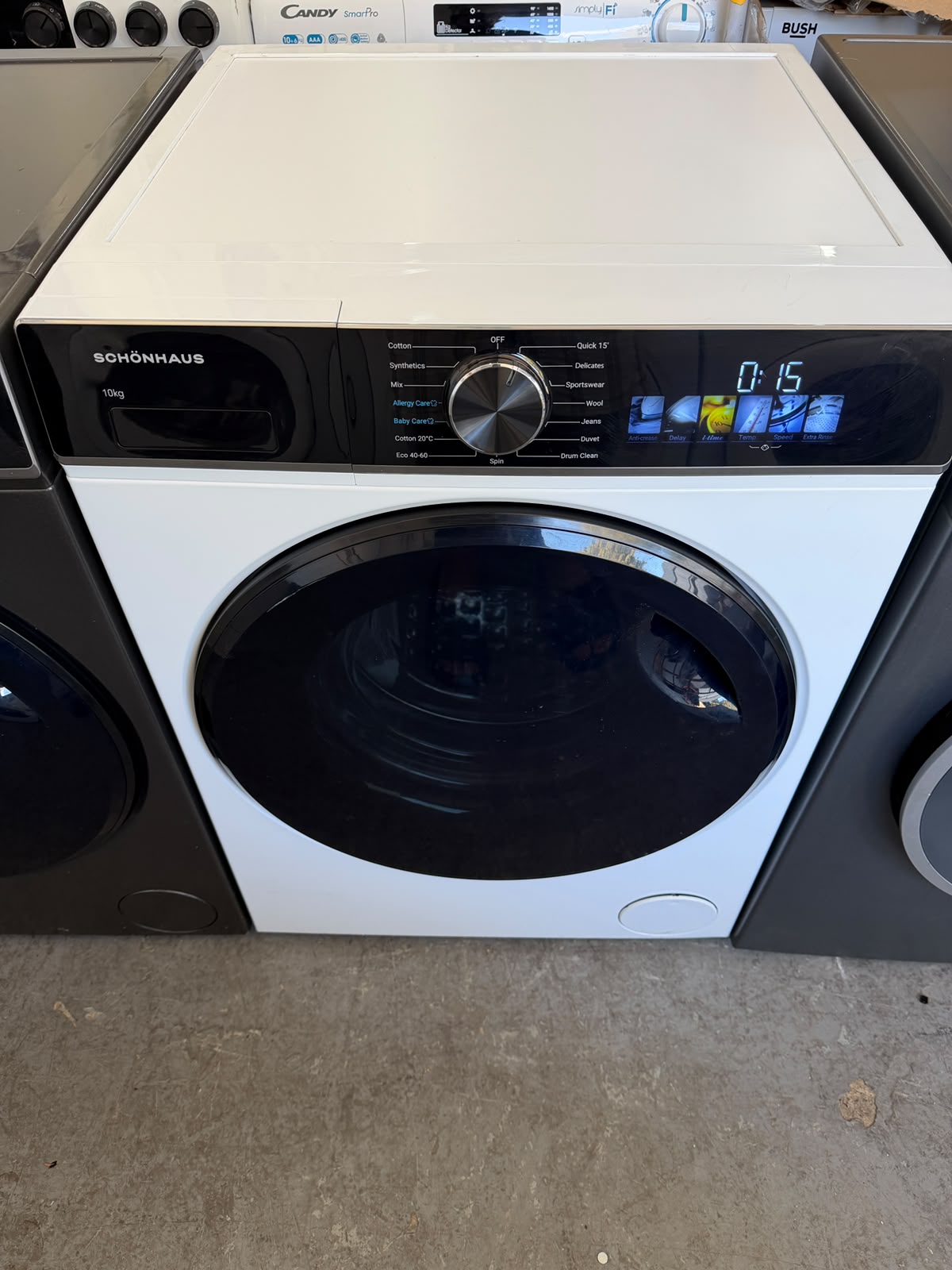 Schönhaus WMSF011014AW 10kg 1400RPM Washing Machine - White - Unused Grade A
