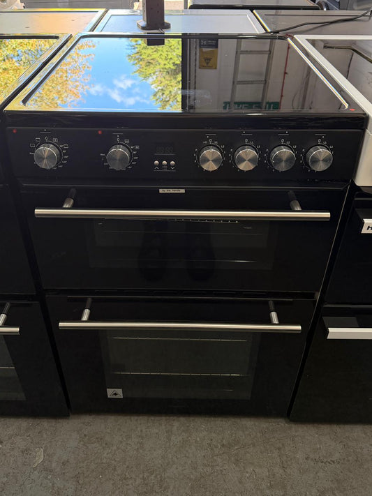 Hisense HDE3211BIBUK 60cm Double Oven Electric Induction Cooker - New Grade A - Black
