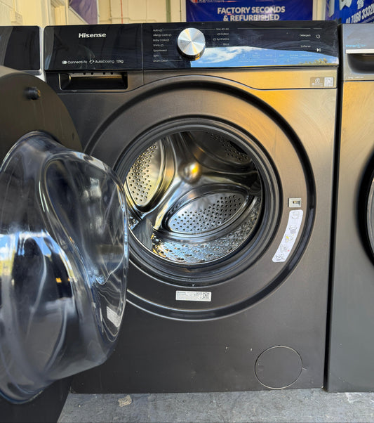 Refurbished Hisense WF5S1245BB 12Kg 1400RPM Washing Machine - Black