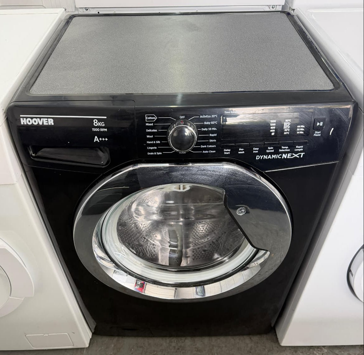 Refurbished Hoover DXC58BC3 8kg 1500RPM Washing Machine - Black