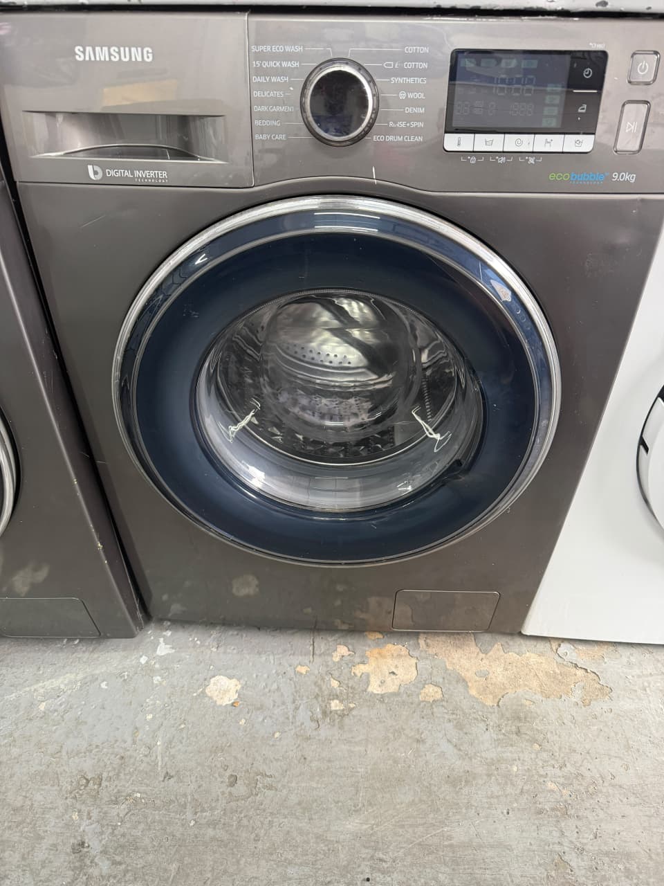 Refurbished Samsung WW90J5456FX 9Kg 1400RPM Washing Machine - Graphite