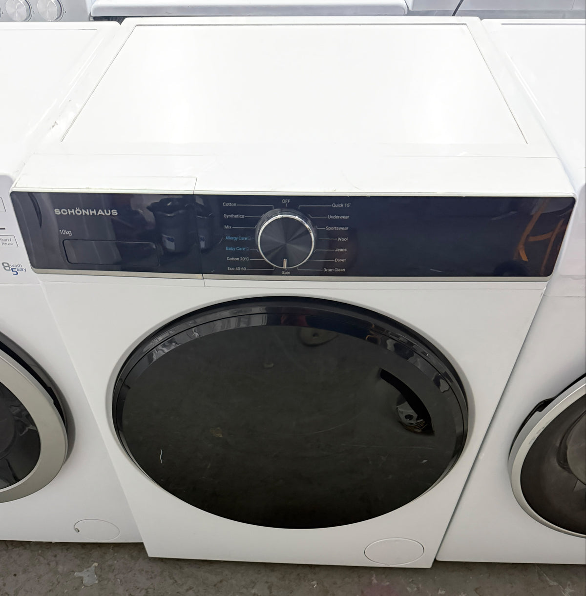 Schonhaus WMSF011014AW 10kg 1400RPM Washing Machine - White - UNUSED GRADE A