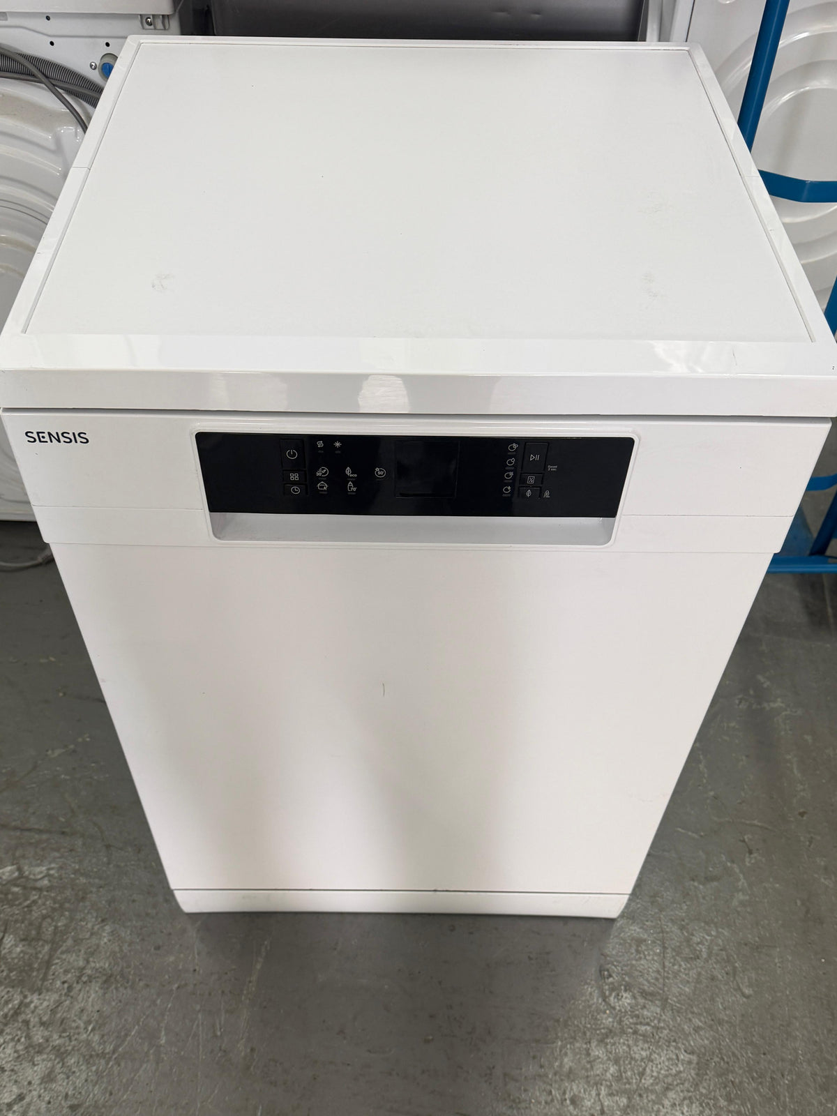 Sensis DWFO114FSDW 14 Place Settings Freestanding Dishwasher – White – Unused Grade A