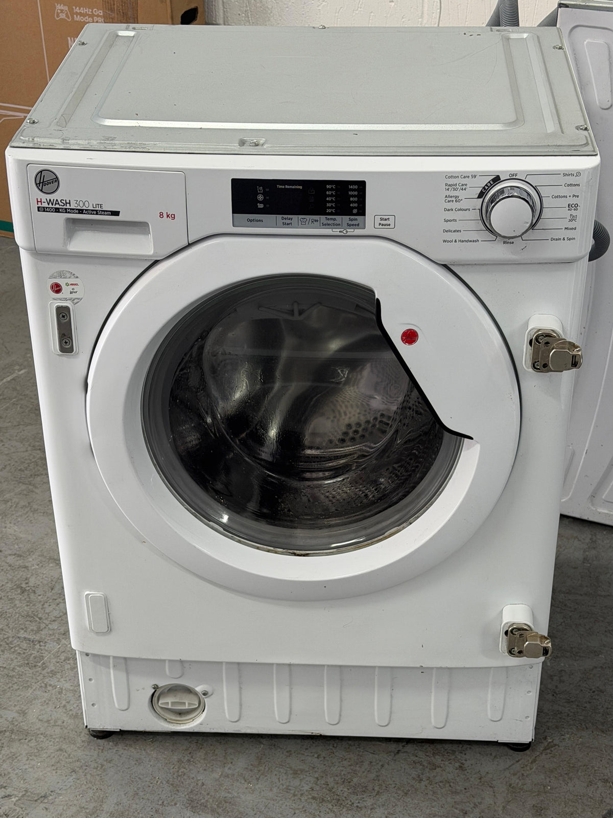 Refurbished Hoover HBWS48D2B 8kg 1400rpm Integrated Washing Machine – White
