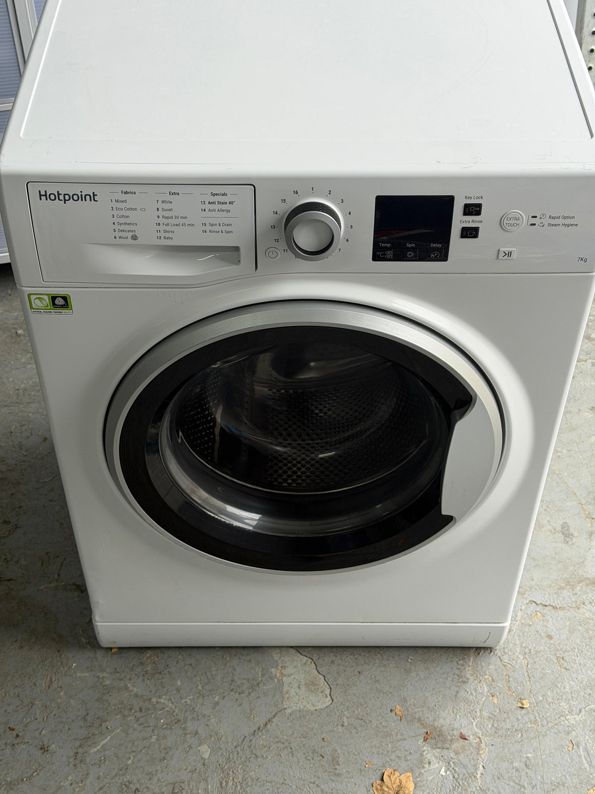 Refurbished Hotpoint NSWE743UWS 7kg 1400rpm Washing Machine – White