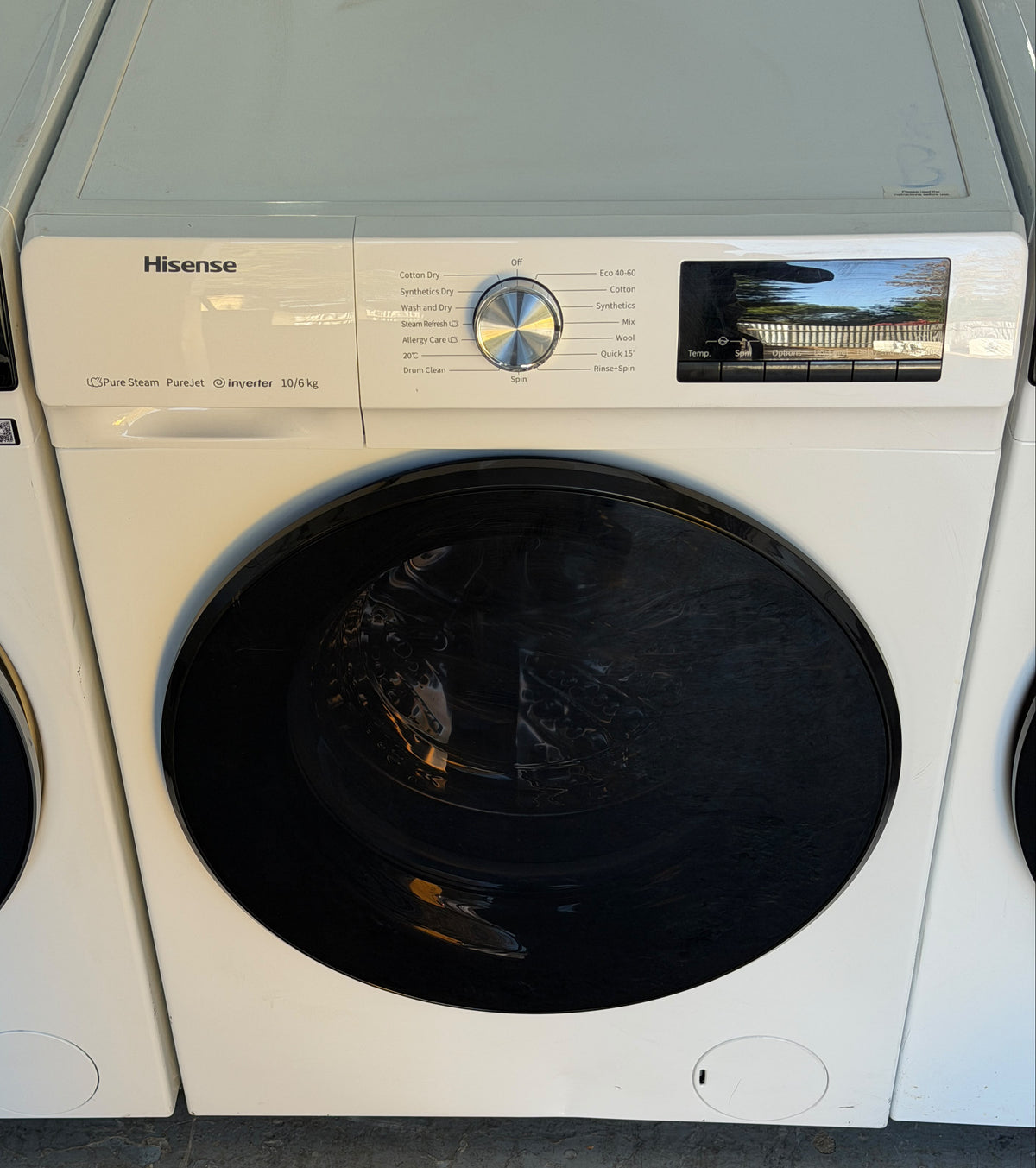 Hisense WDQA1014EVJM 10kg/6kg Washer Dryer – Unused Grade A – White