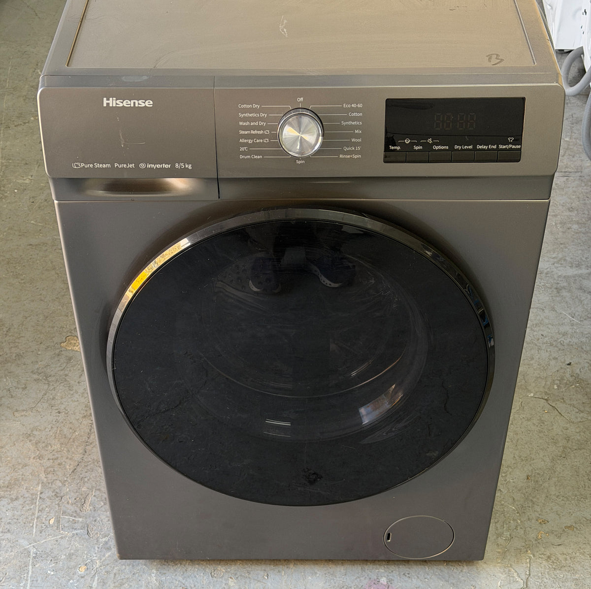 Hisense WDQA8014EVJMT 8kg/5kg Washer Dryer – Unused Grade A – Titanium