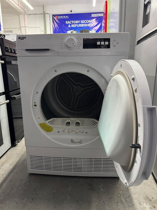 Refurbished Bush TDT17CN 7kg Condenser Tumble Dryer – White