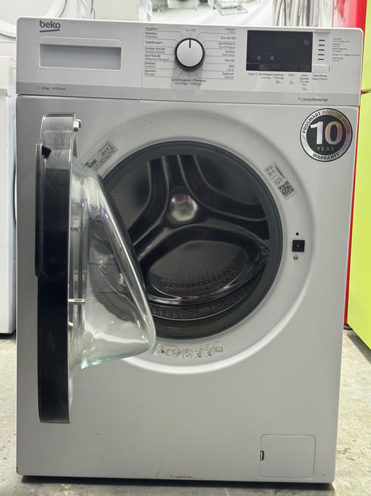 Refurbished Beko WTV10725XCW1 10kg 1400RPM Washing Machine – White