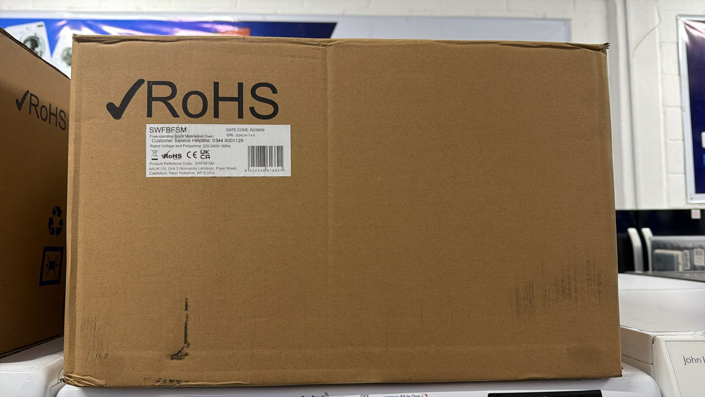 Apelson SWFBFSM 20L Flatbed Microwave 700W NEW – Grade A