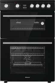 Hisense HDE3211BIBUK 60cm Double Oven Electric Induction Cooker - New Grade A - Black