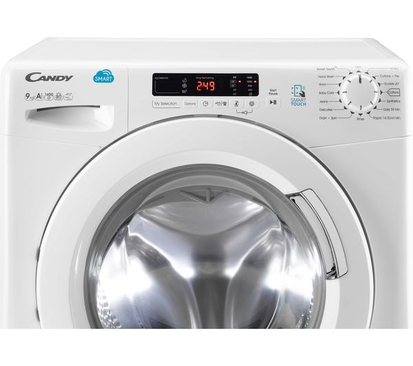 Refurbished Candy CVS1492D3/1-80 9kg 1400 Spin Washing Machine - White