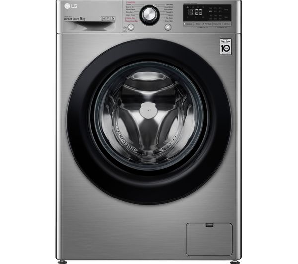 Refurbished LG F4V309SSE 9Kg 1400RPM Washing Machine – Graphite